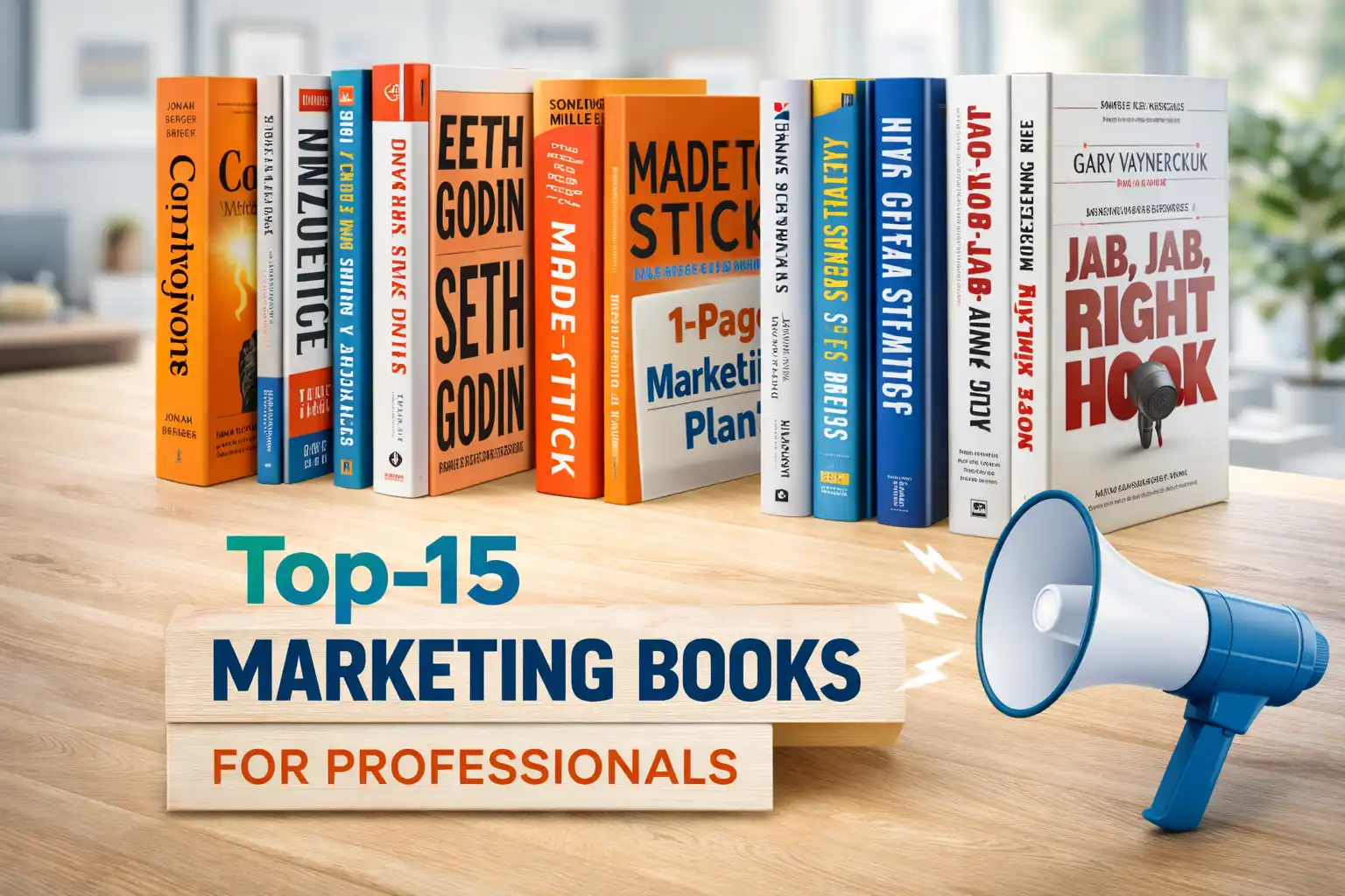 Top 15 Marketing Books for Professionals